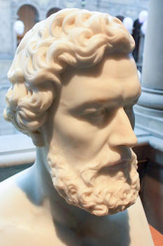Bust of Alexander Greek Thomson by John Mossman